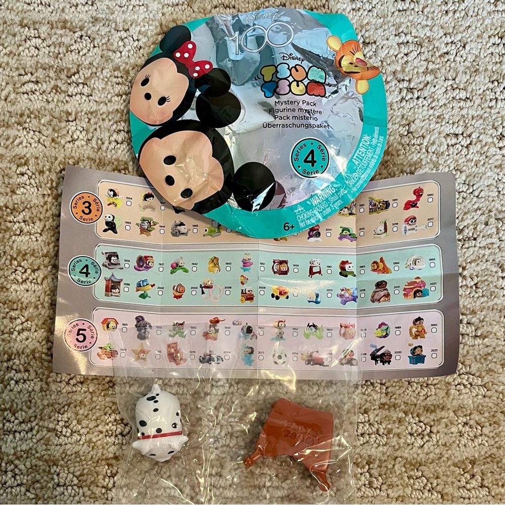 Disney Tsum Tsum 100 Years Of Wonder Mystery Series 4 Dalmatian 101 Dalmatians
